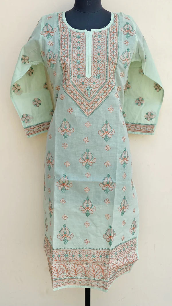 Lucknowi Chikankari Kurti Cotton