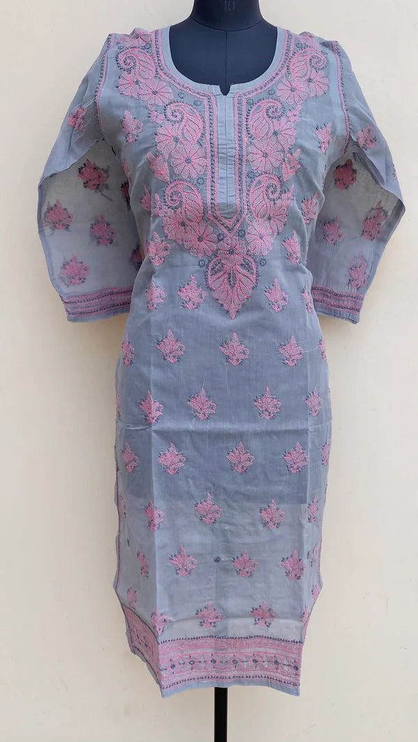 Lucknowi Chikankari Kurti Cotton