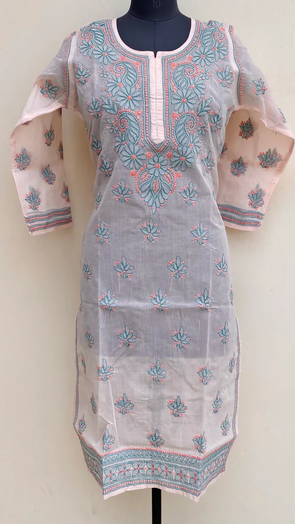 Lucknowi Chikankari Kurti Cotton