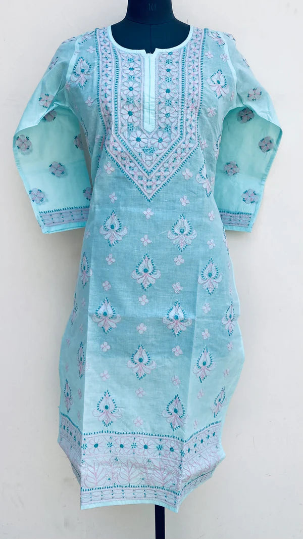 Lucknowi Chikankari Kurti Cotton