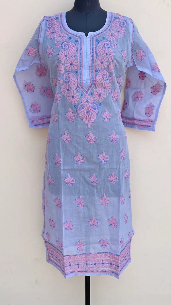 Lucknowi Chikankari Kurti Cotton