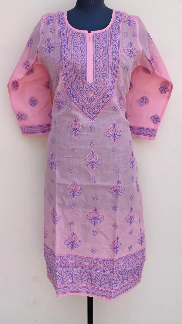 Lucknowi Chikankari Kurti Cotton