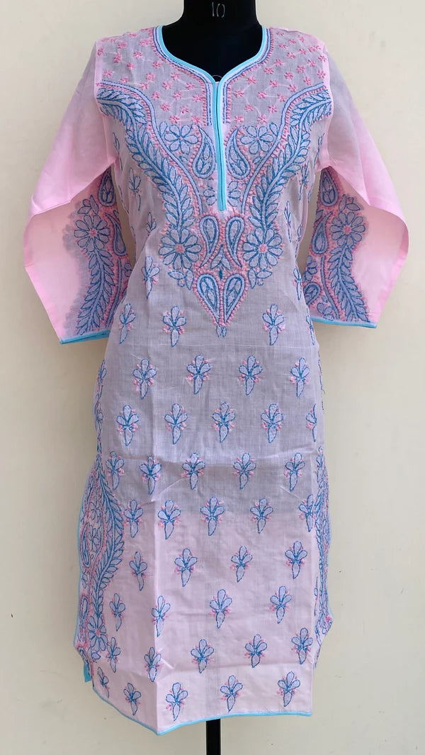Lucknowi Chikankari Kurti Cotton