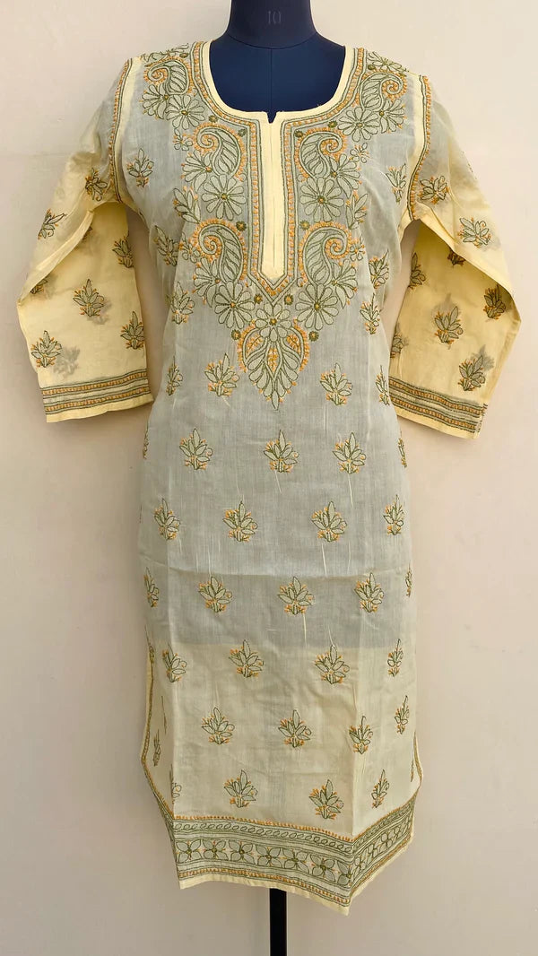 Lucknowi Chikankari Kurti Cotton