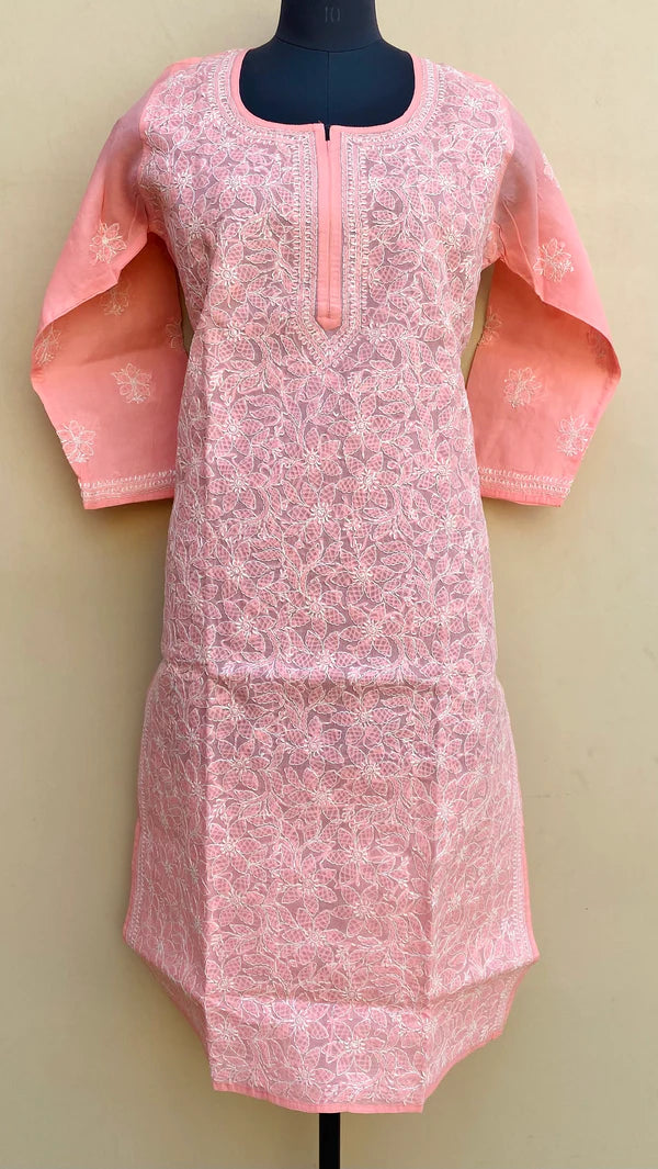 Lucknowi Chikankari Kurti Cotton