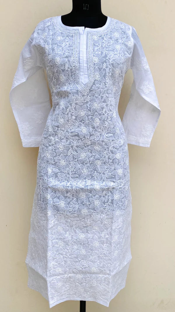 Lucknowi Chikankari Kurti Cotton