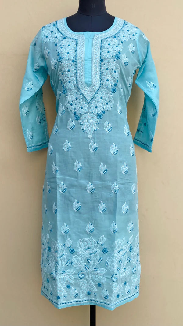 Lucknowi Chikankari Kurti Cotton