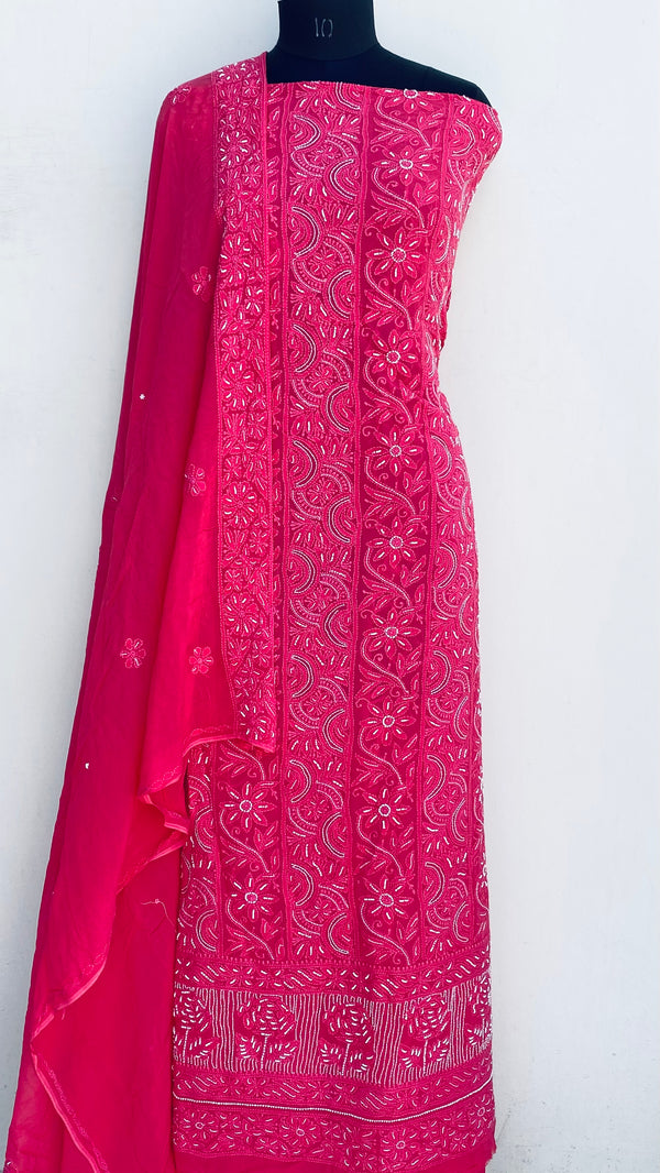 Premium-Pure Unstitched Chikan Suits Chikirpolo Premium-Pure Unstitched Chikan Suits Chikirpolo